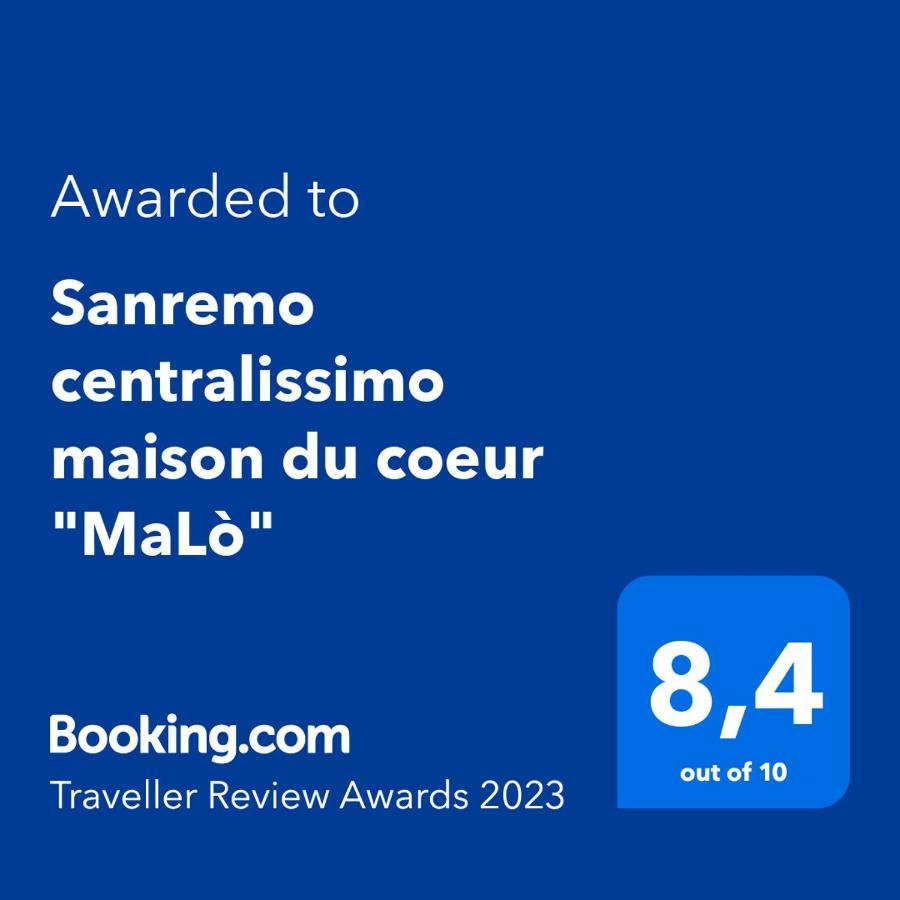 Sanremo Centralissimo Maison Du Coeur "Malo" Apartment ภายนอก รูปภาพ